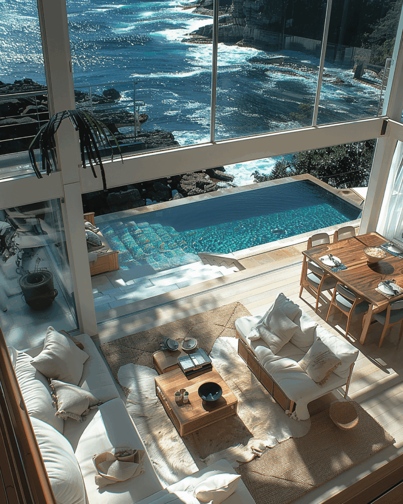 Luxury Pool Design & Living Spaces